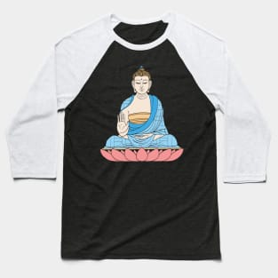 Colorful Buddha Baseball T-Shirt